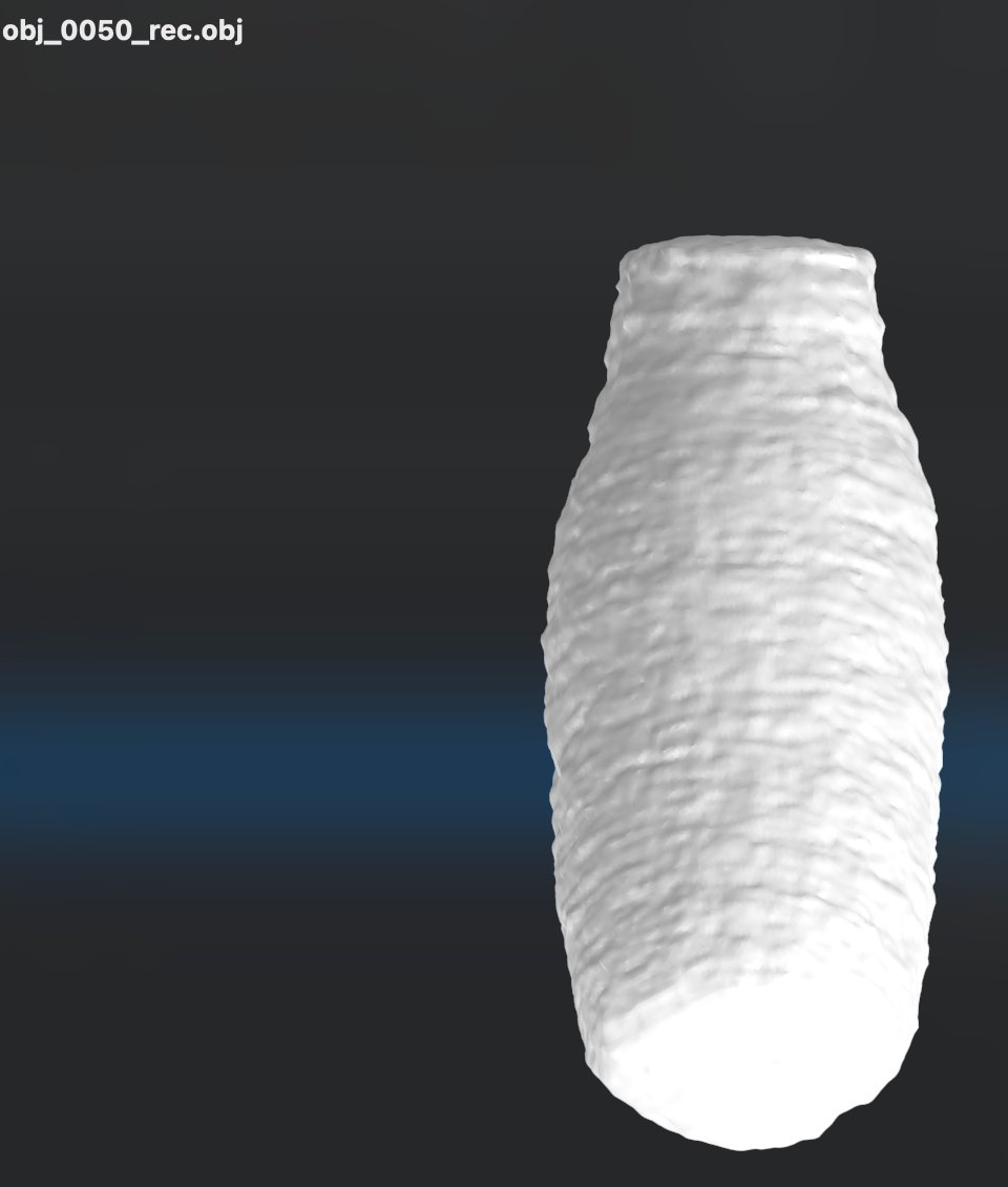 obj_0050 vase — phase-10 autoencoder reconstruction